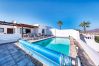 Casa en Playa Blanca - Casa Lava and Sea - Piscina privada, BBQ y vistas al mar By Lanzarote Vacation Homes