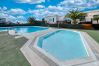 Apartamento en Costa Teguise - Apartamento Paradise – Vista al mar, piscina comunitaria y pista de tenis