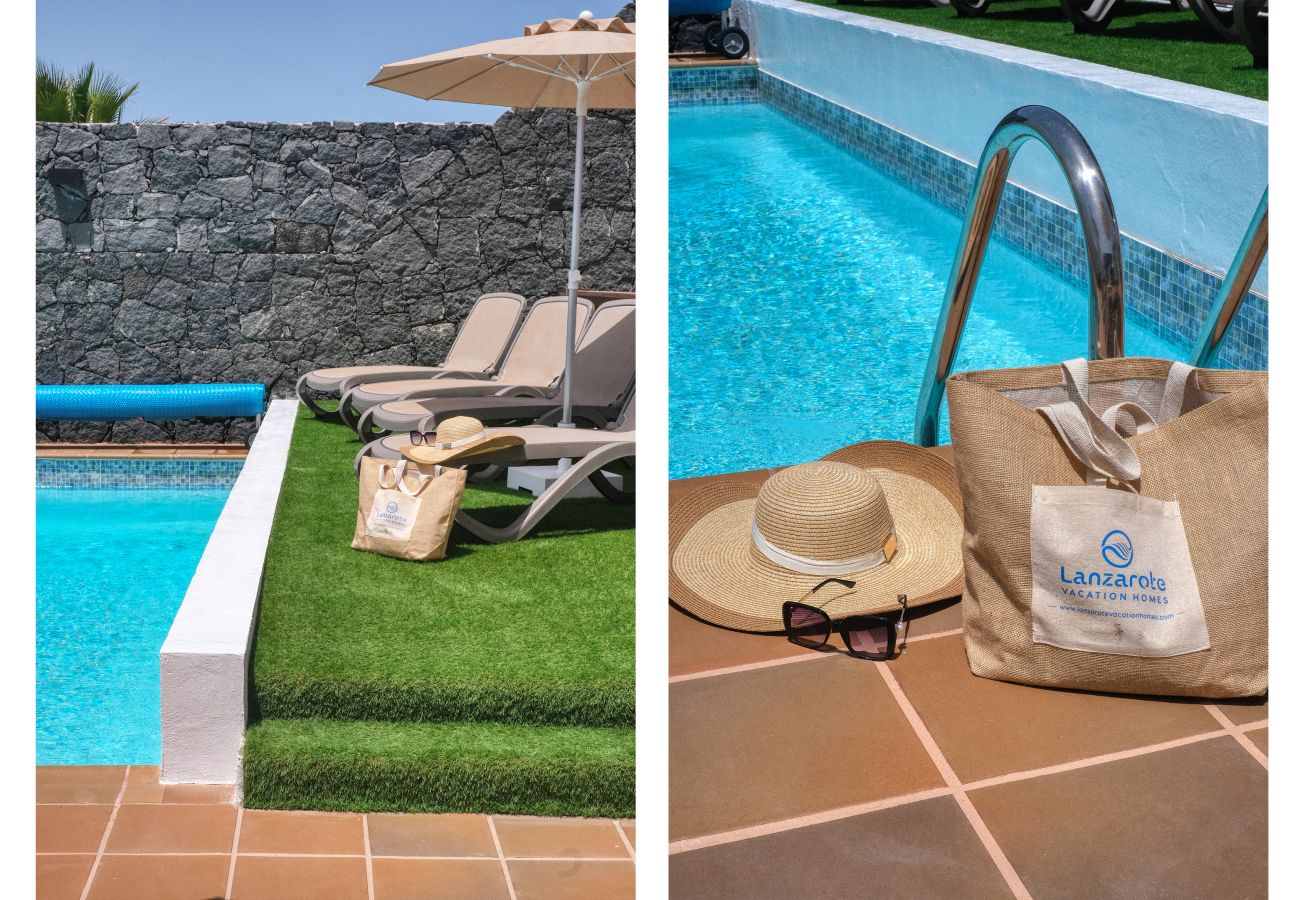 Casa en Playa Blanca - Villa Los Yeyos • Vista Mar • Pool • BBQ • Billar