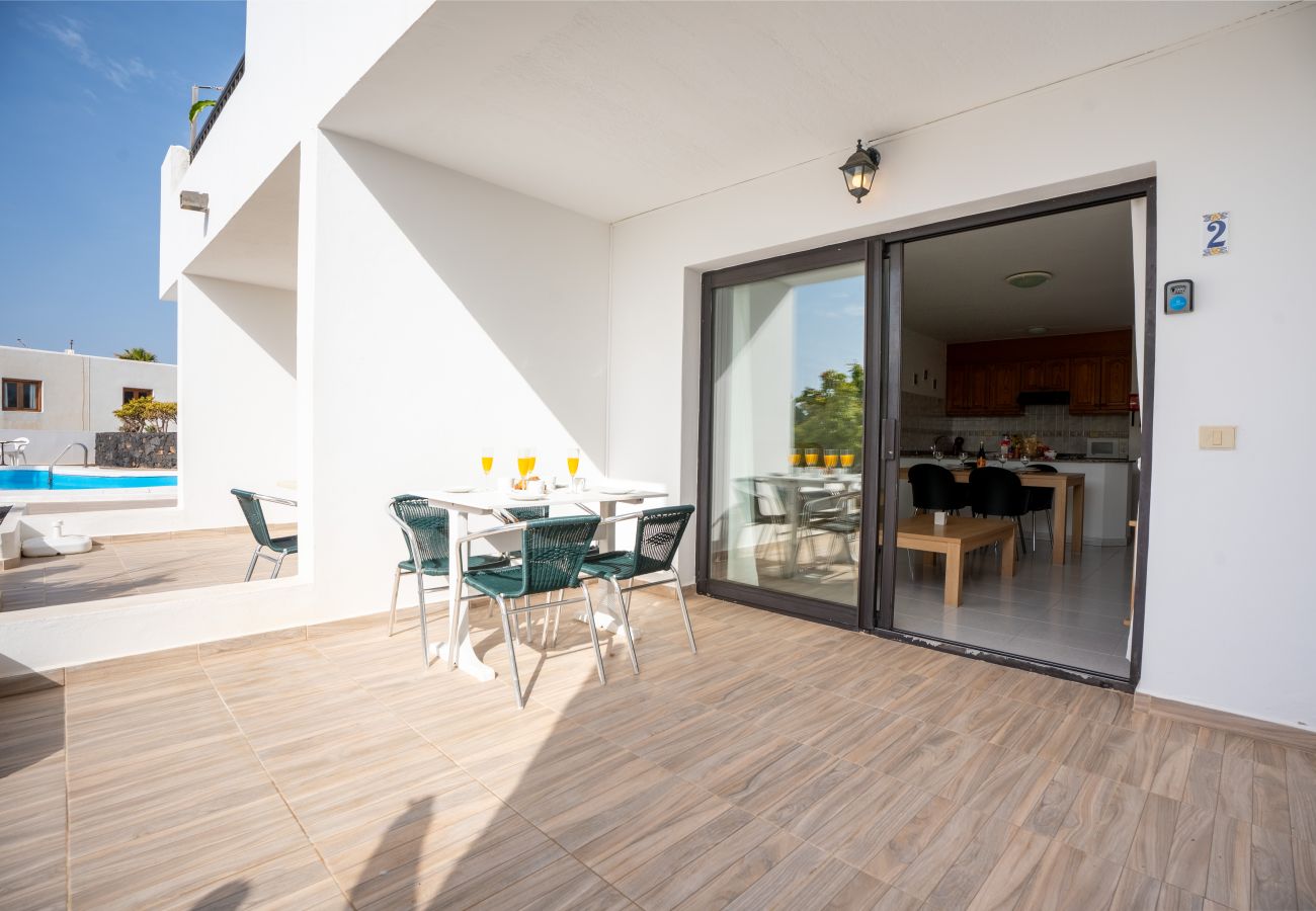 Apartamento en Charco del Palo - Apartamento 2, Complejo Casa Blanca