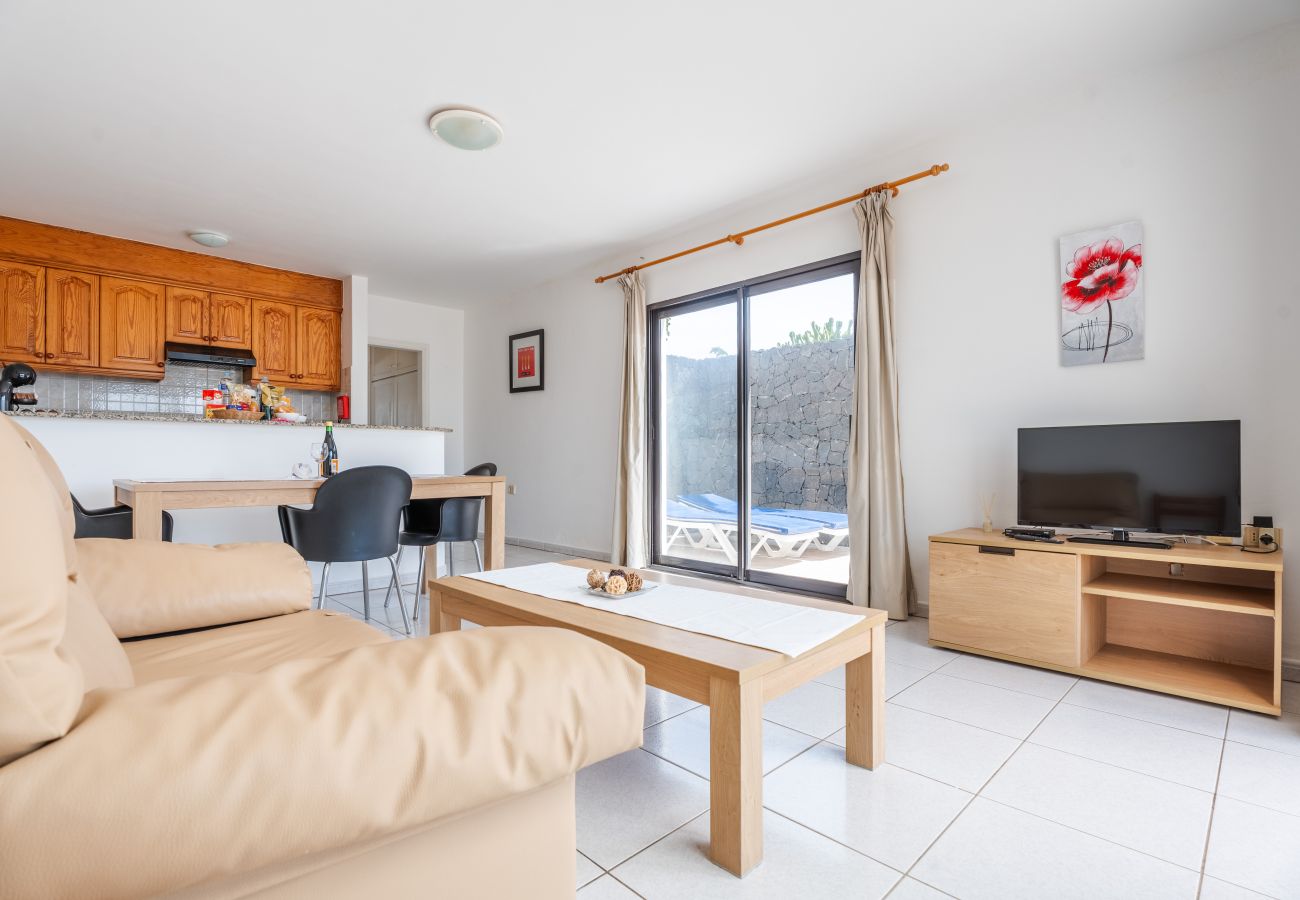Apartamento en Charco del Palo - Apartamento 6, complejo Casa Blanca