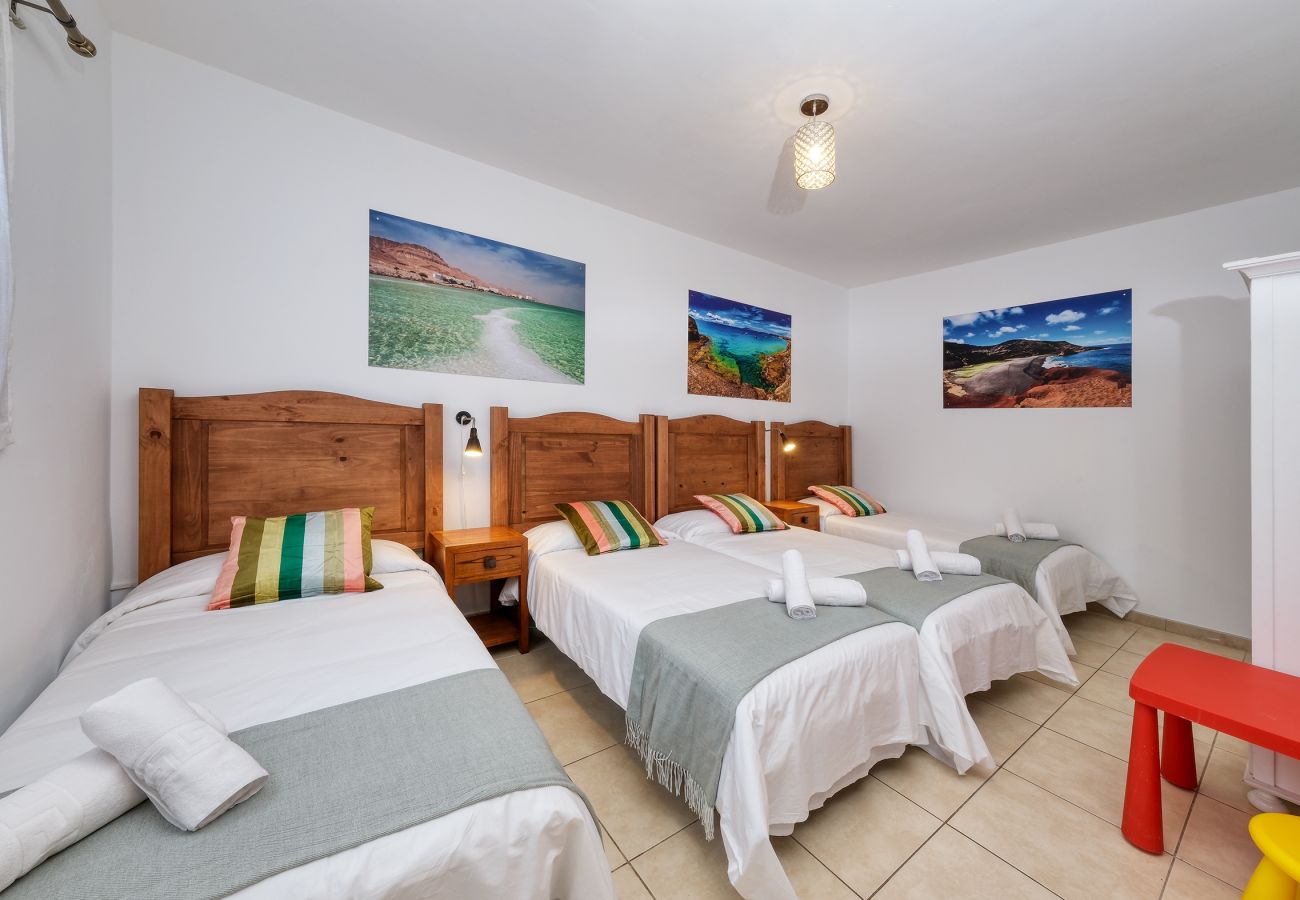 Villa in Playa Blanca - Villa Flavia - Private Pool, Jacuzzi, BBQ and Game Room By Lanzarote Vacation Home