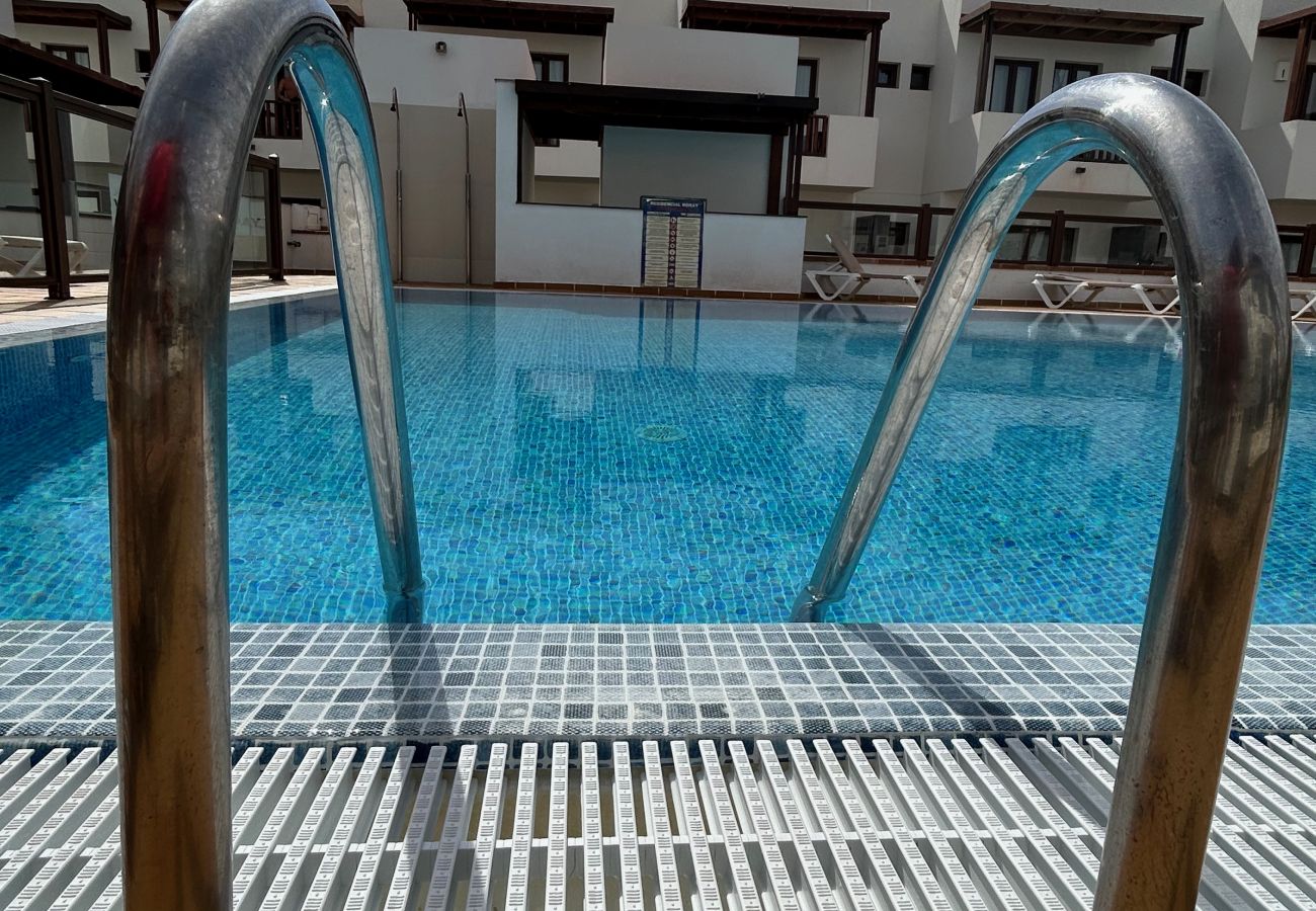 Ferienhaus in Puerto Calero - Casa Bleu - Duplex - Pool und BBQ By LVH