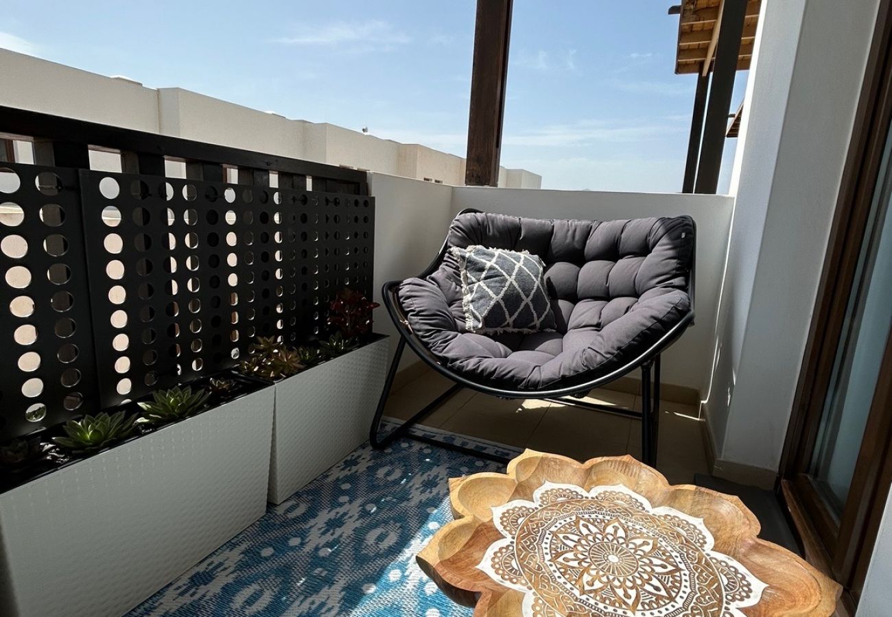 Ferienhaus in Puerto Calero - Casa Bleu - Duplex - Pool und BBQ By LVH