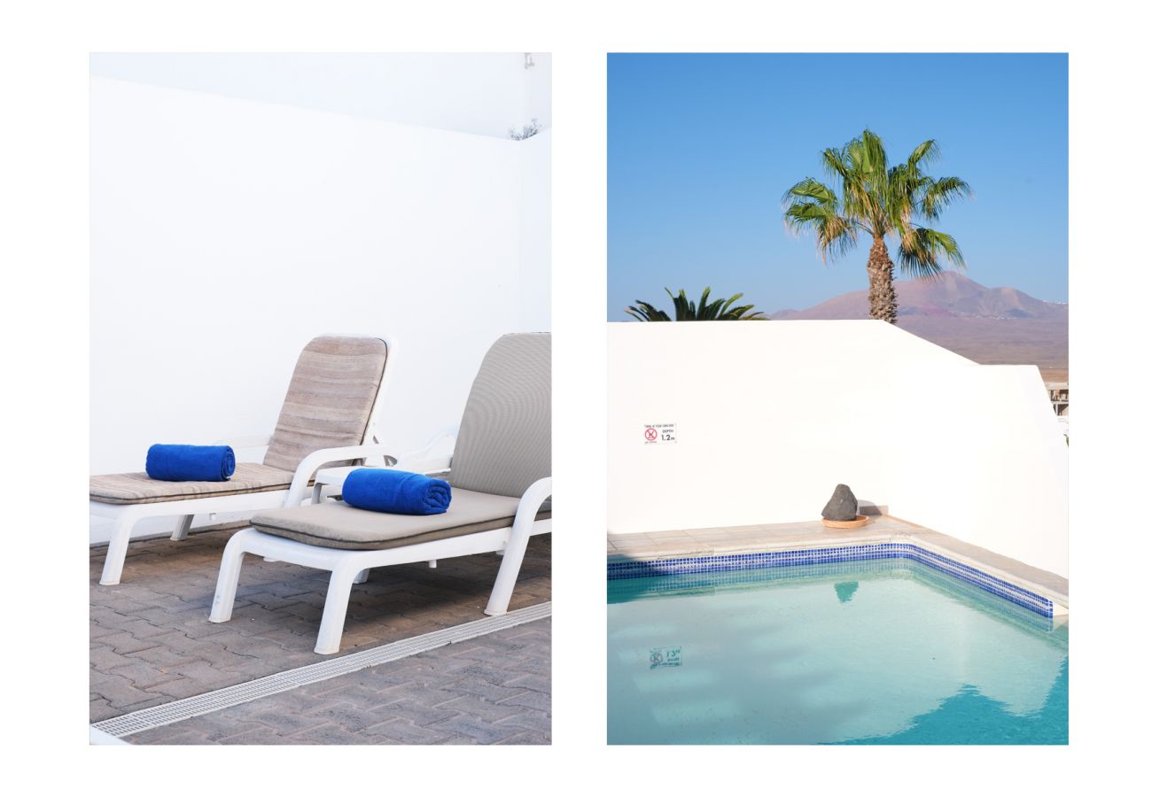 Ferienhaus in Playa Blanca - Lava and Sea - Pool, BBQ und Meerblick By LVH