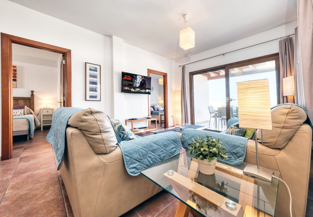 Ferienhaus in Playa Blanca - Lava and Sea - Pool, BBQ und Meerblick By LVH