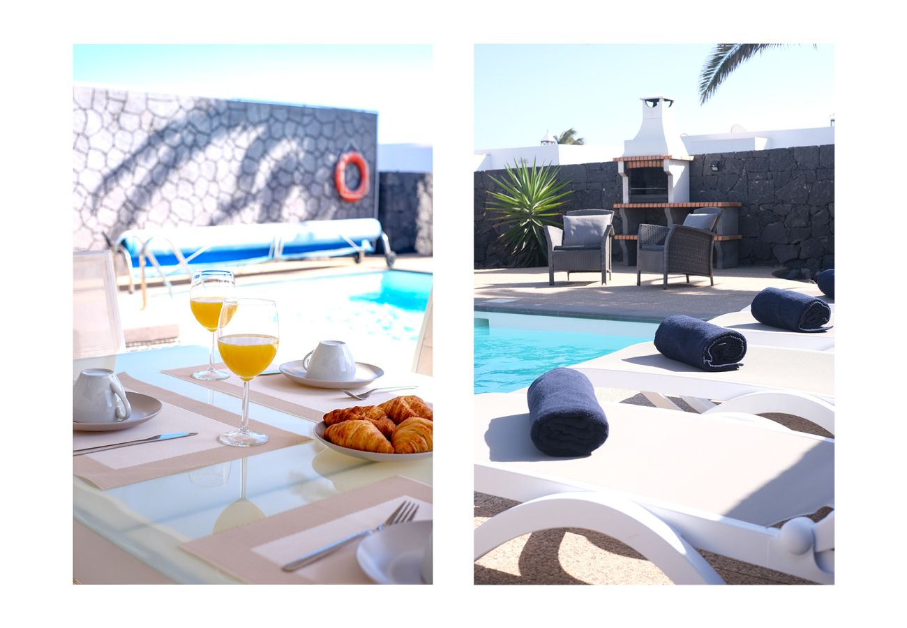 Villa in Playa Blanca - Blue Waves House - Heated Pool, BBQ and Bicycles By LVH