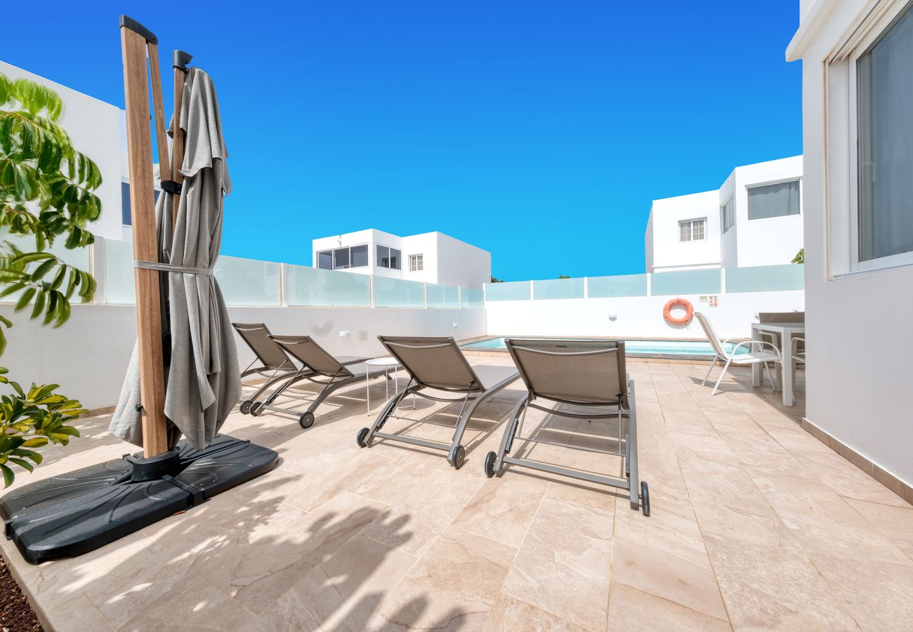 Ferienhaus in Playa Blanca - Lanzarote 2 - Pool, AACC und BBQ By LVH
