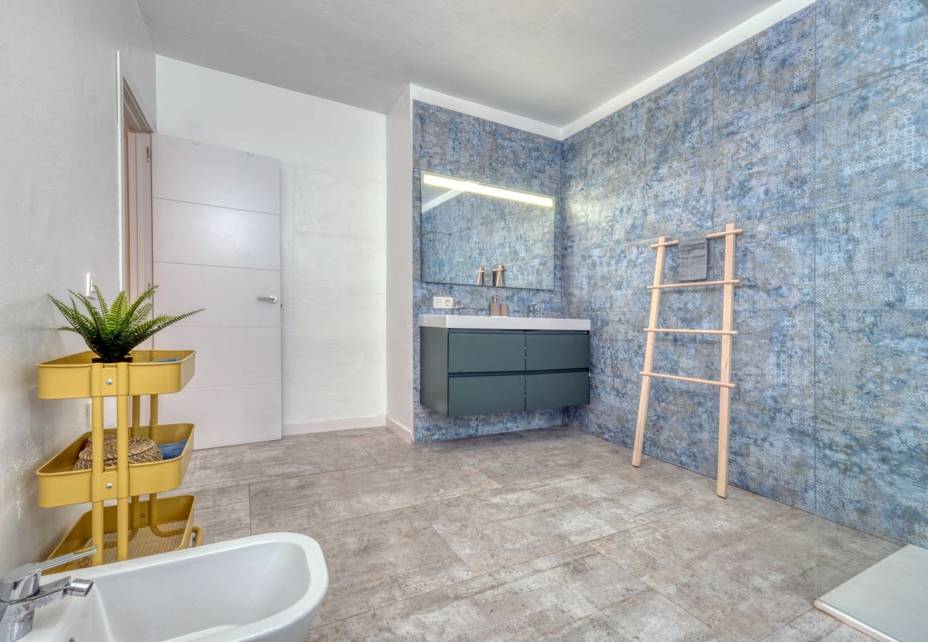 Zimmeranmietung in Tinajo - Casa Casa NoPasaNada, habitación Triple Los Lobos