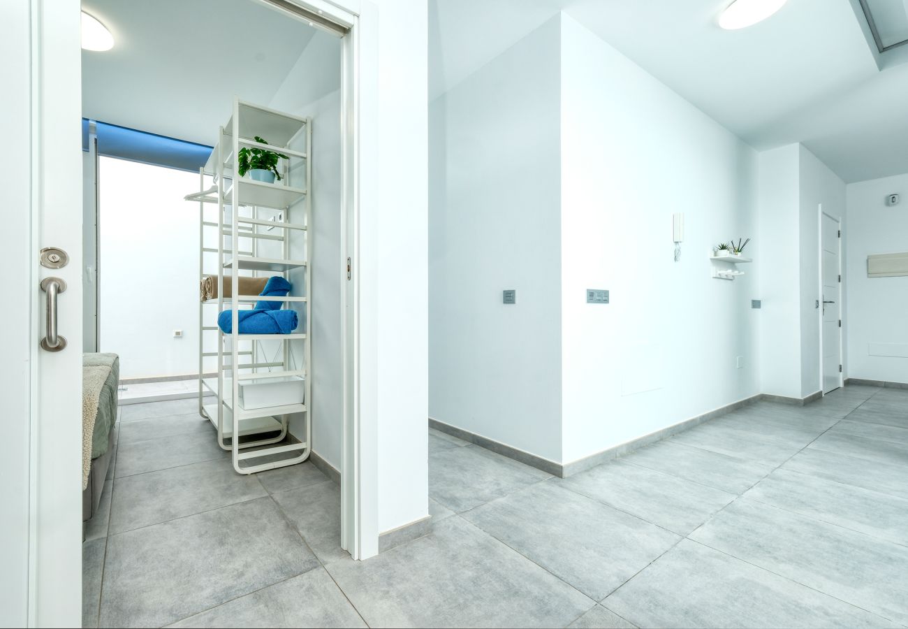 Ferienhaus in  Famara - Karma Famara 2 -25 m vom Strand entfernt