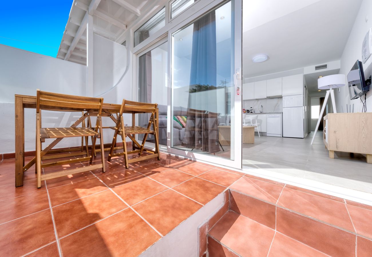 Ferienwohnung in Puerto del Carmen - Puerto Rubí 4 - Private terrace