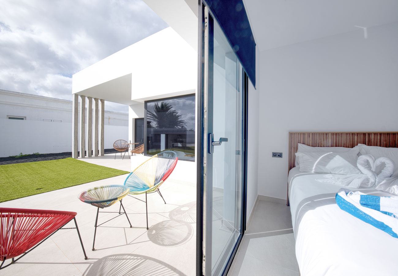 Villa in Puerto Calero - White House - Fire pit and private pool By Lanzarote Vacation Homes