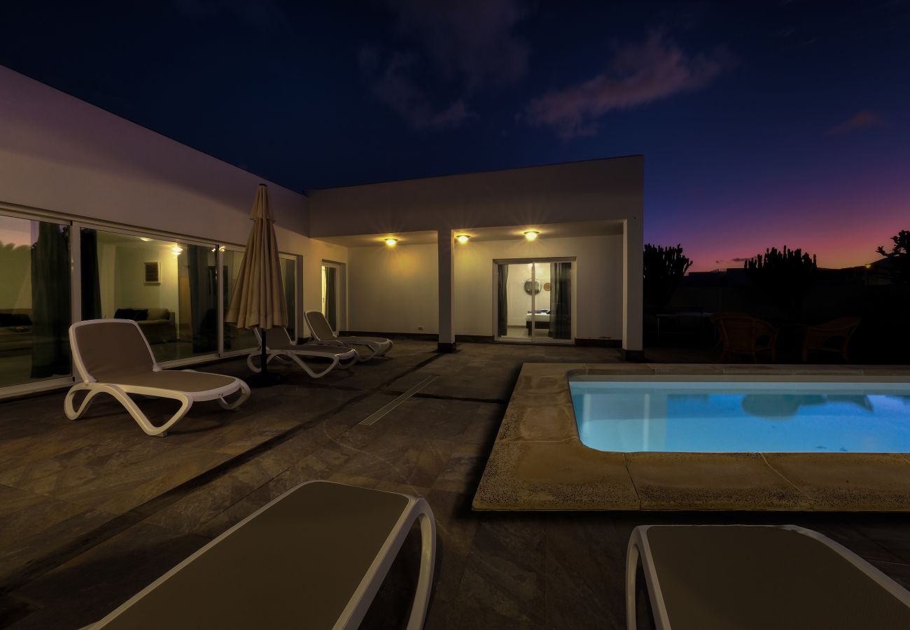 Ferienhaus in Charco del Palo - Casa Edén - Luxusvilla By LVH