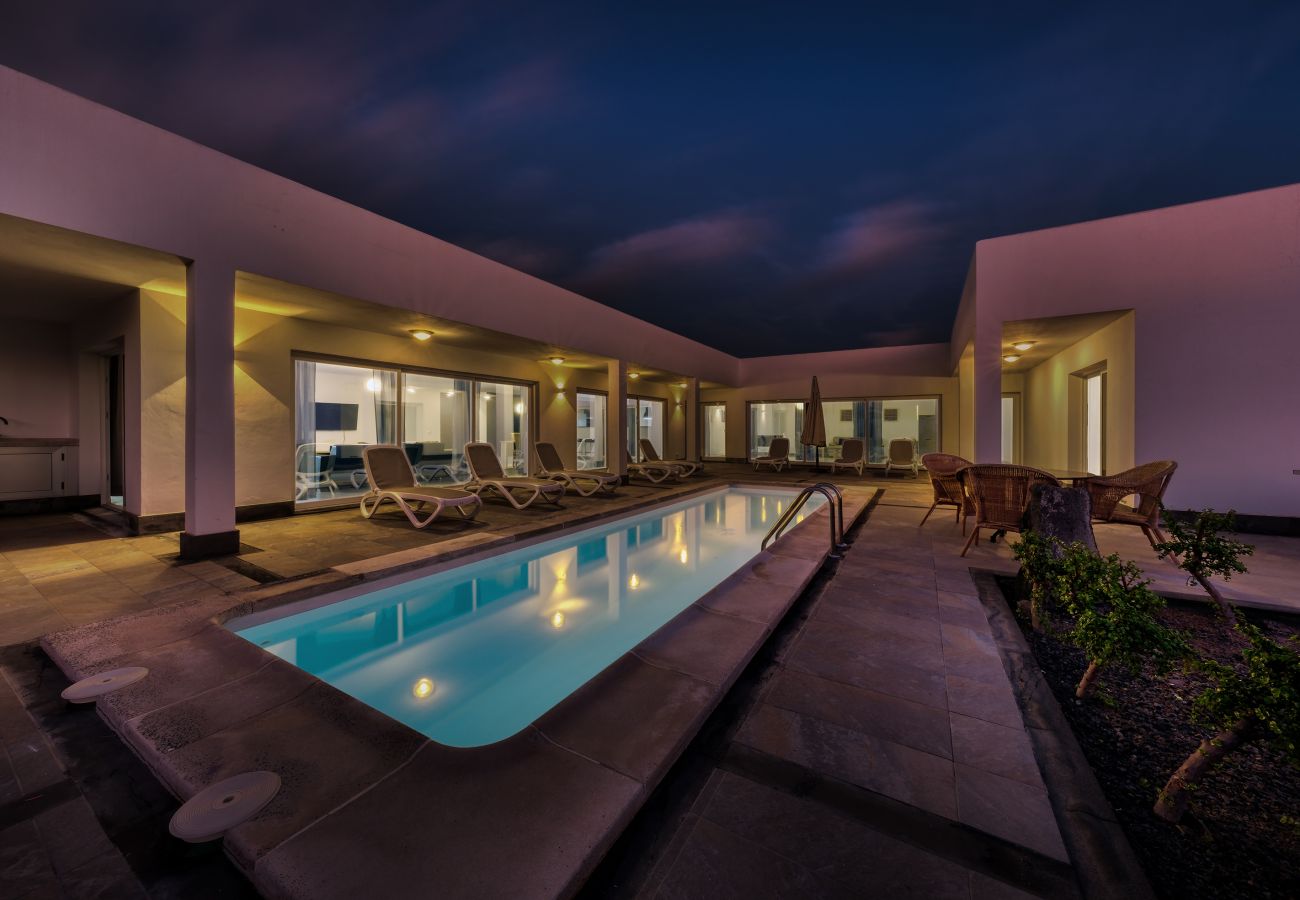 Ferienhaus in Charco del Palo - Casa Edén - Luxusvilla By LVH