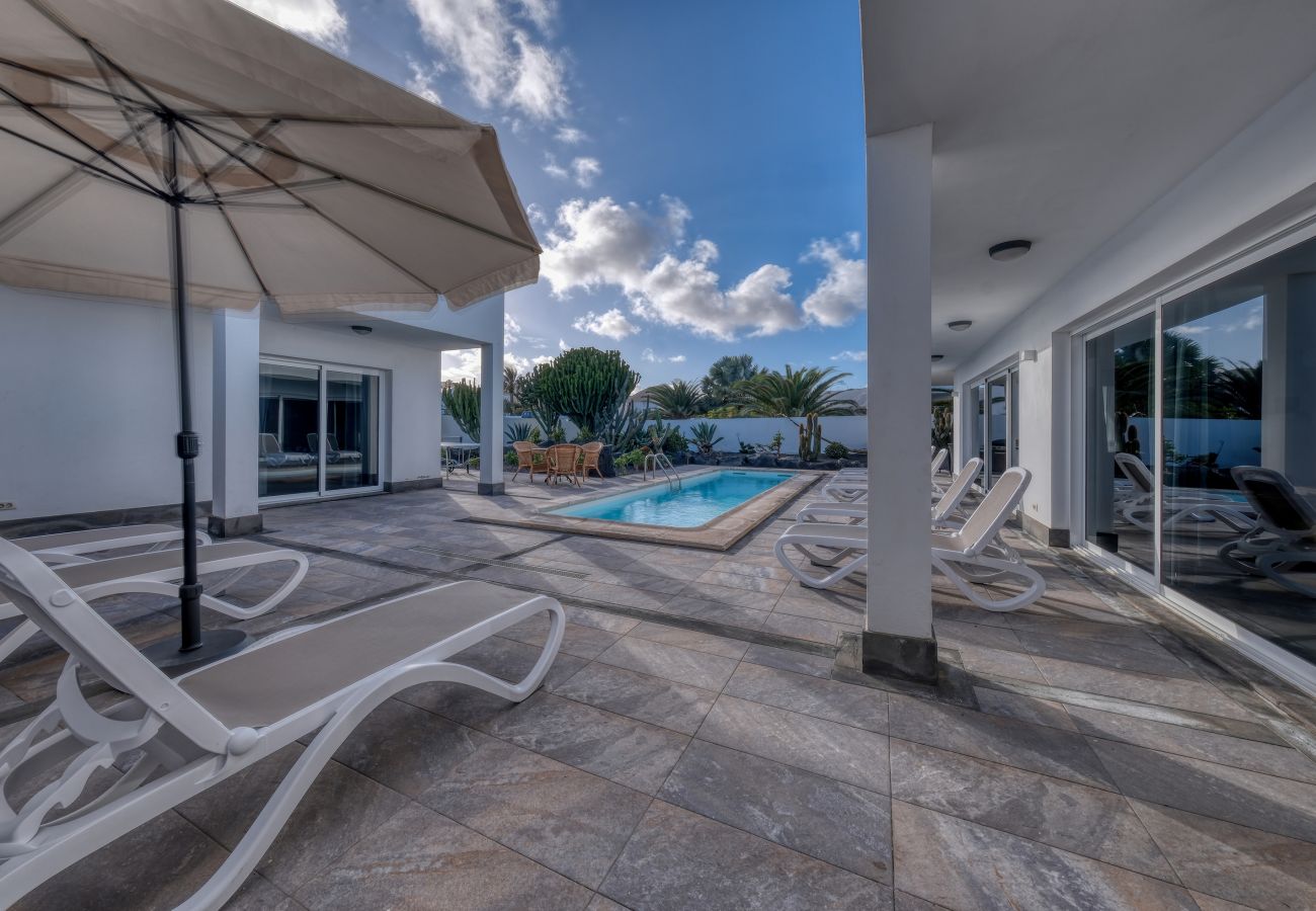 Ferienhaus in Charco del Palo - Casa Edén - Luxusvilla By LVH