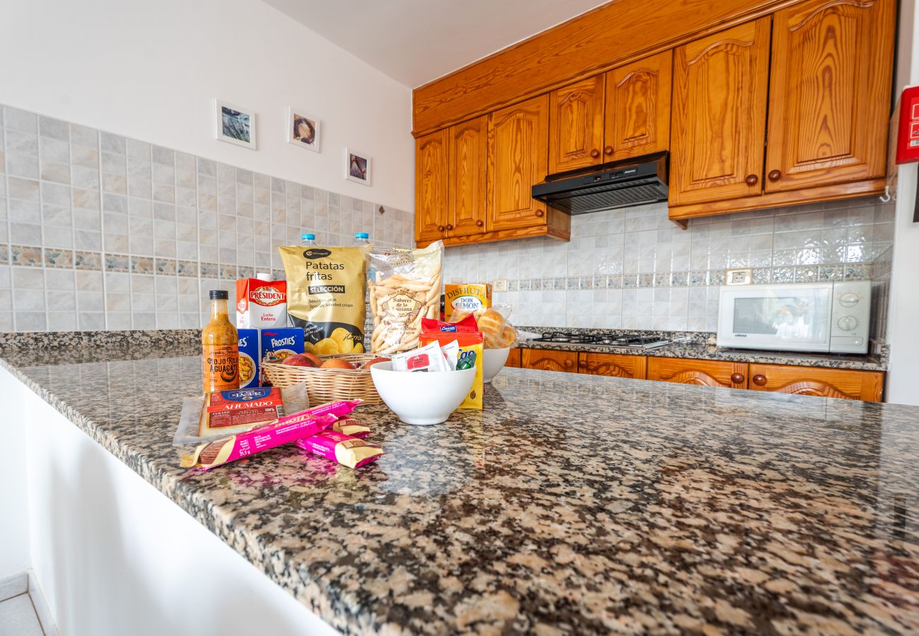 Ferienwohnung in Charco del Palo - Apartamento 2, Complejo Casa Blanca