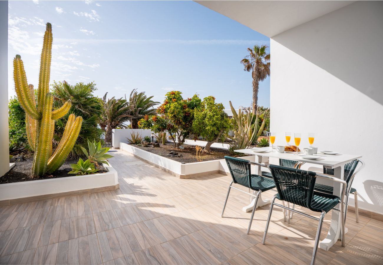 Ferienwohnung in Charco del Palo - Apartamento 2, Complejo Casa Blanca