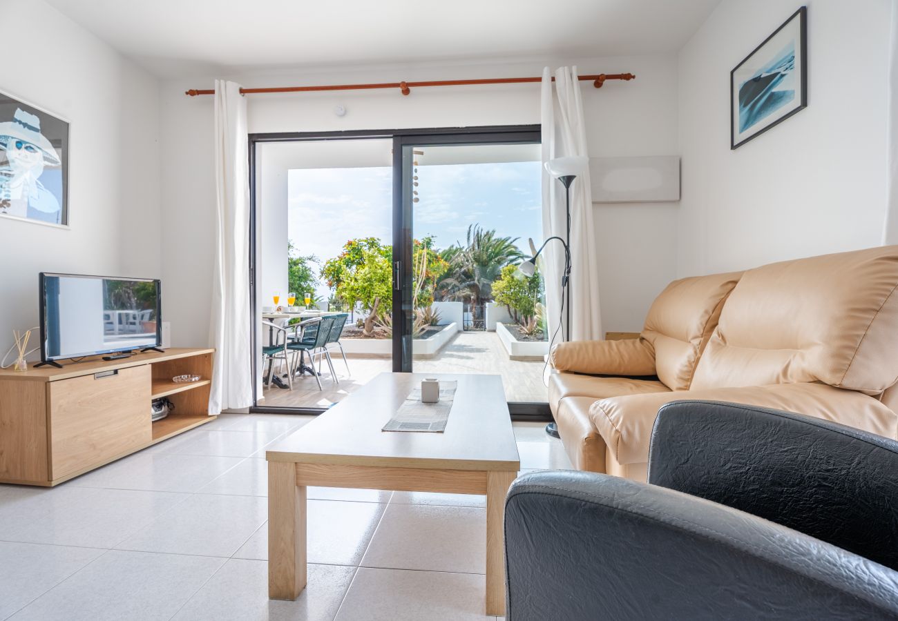 Ferienwohnung in Charco del Palo - Apartamento 1- Complejo Casa Blanca