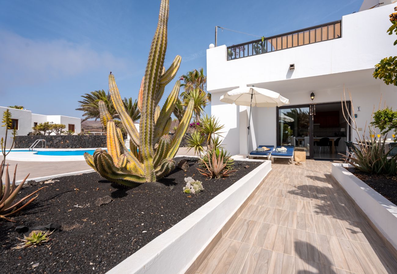 Ferienwohnung in Charco del Palo - Apartamento 1- Complejo Casa Blanca