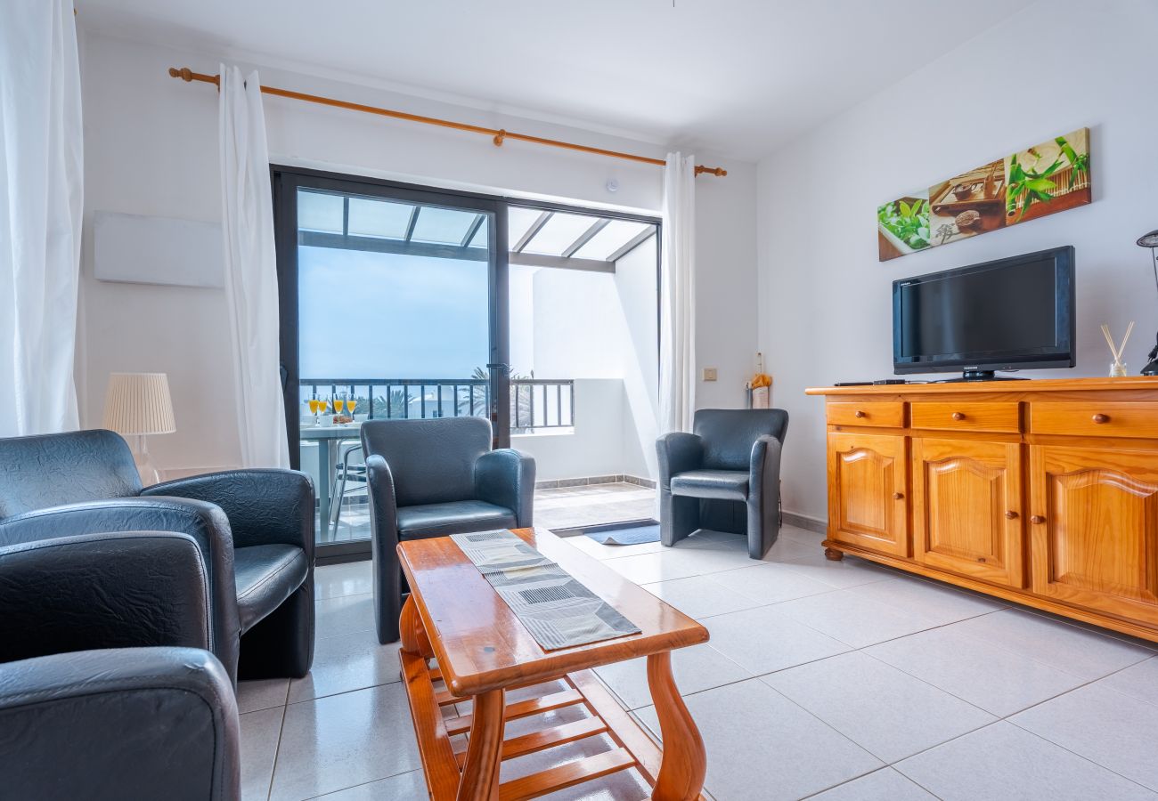 Ferienwohnung in Charco del Palo - Apartamento 7, complejo Casa Blanca