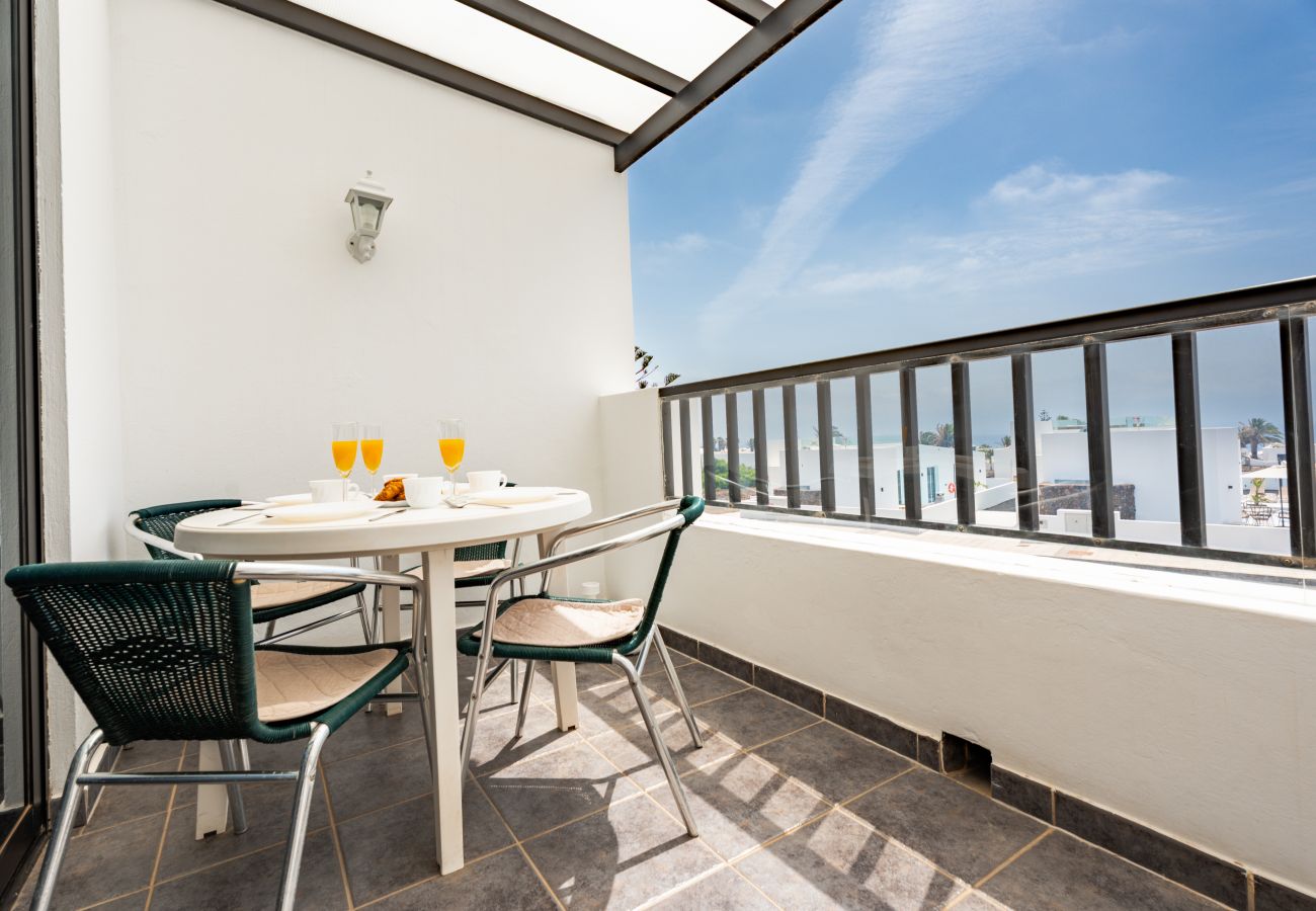 Ferienwohnung in Charco del Palo - Apartamento 7, complejo Casa Blanca