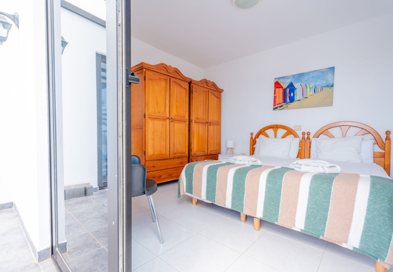 Ferienwohnung in Charco del Palo - Apartamento 7, complejo Casa Blanca