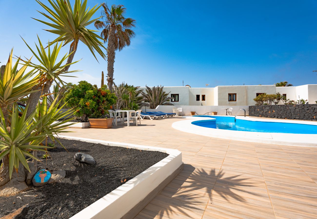 Ferienwohnung in Charco del Palo - Apartamento 7, complejo Casa Blanca