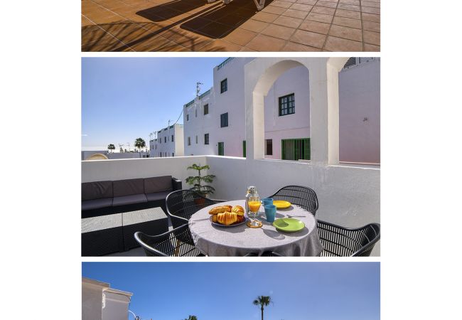 House in Puerto del Carmen - Sea Waves Lanzarote - Large terrace, community pool, WiFi with fiber House in Puerto del Carmen - Sea Waves Lanzarote - Large terrace, community pool, WiFi with fiber