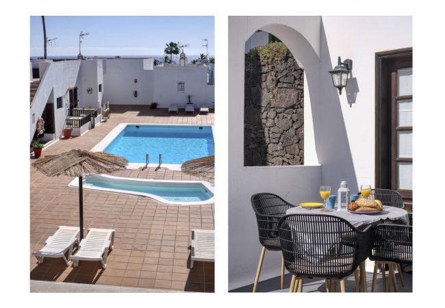 House in Puerto del Carmen - Sea Waves Lanzarote - Large terrace, community pool, WiFi with fiber House in Puerto del Carmen - Sea Waves Lanzarote - Large terrace, community pool, WiFi with fiber
