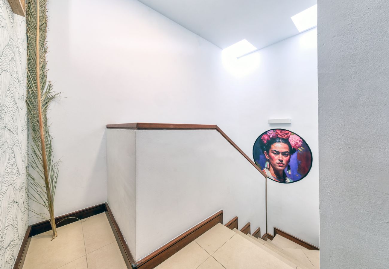 House in Puerto Calero - Casa Bleu - Duplex - Pool and BBQ By LVH