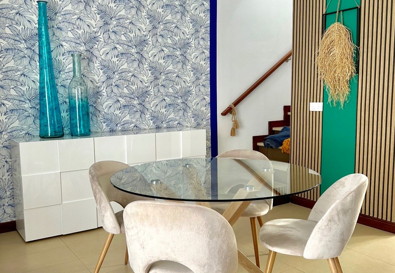 House in Puerto Calero - Casa Bleu - Duplex - Pool and BBQ By LVH