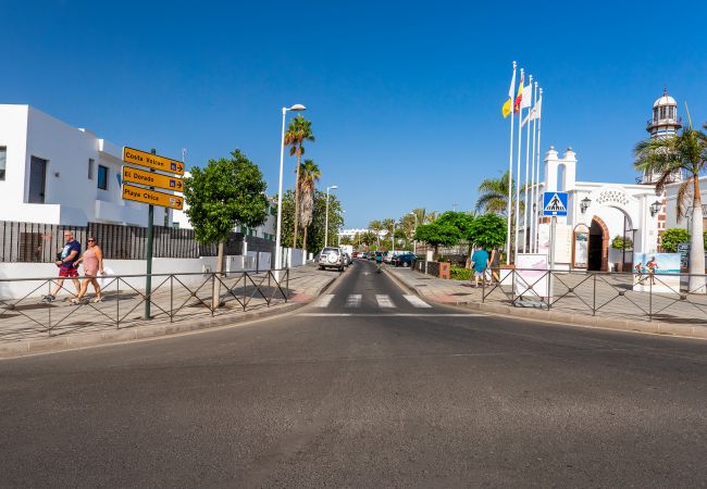 House in Puerto del Carmen - White Volcano -200 m from the beach-access to the fariones sports centre included (swimming pool, sauna, gym) House in Puerto del Carmen - White Volcano -200 m from the beach-access to the fariones sports centre included (swimming pool, sauna, gym)
