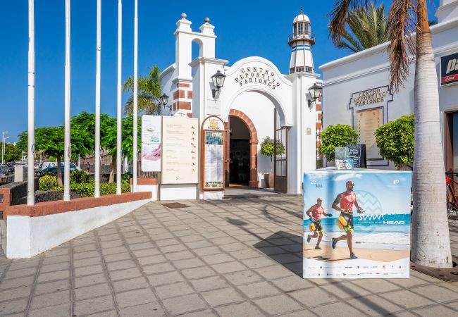 House in Puerto del Carmen - Green Volcano -200 m from the beach-access to the fariones sports centre included (swimming pool, sauna, gym) House in Puerto del Carmen - Green Volcano -200 m from the beach-access to the fariones sports centre included (swimming pool, sauna, gym)