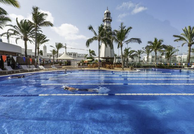 House in Puerto del Carmen - Green Volcano -200 m from the beach-access to the fariones sports centre included (swimming pool, sauna, gym) House in Puerto del Carmen - Green Volcano -200 m from the beach-access to the fariones sports centre included (swimming pool, sauna, gym)