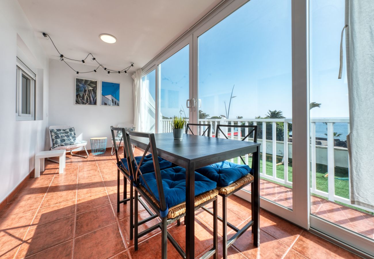 House in Puerto del Carmen - Casa Ramé - Beachfront with AACC By LVH