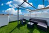 House in El Golfo - El Golfito -rooftop terrace with sea view