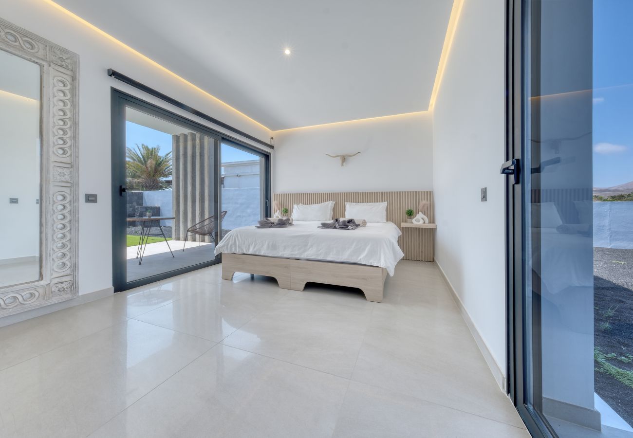 Villa in Puerto Calero - White House - Fire pit and private pool By Lanzarote Vacation Homes