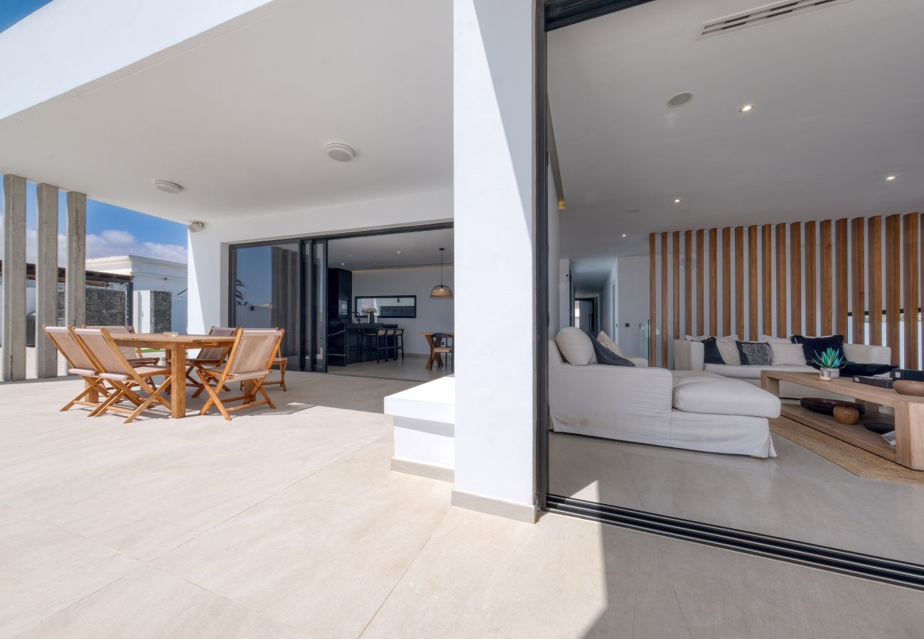 Villa in Puerto Calero - White House - Fire pit and private pool By Lanzarote Vacation Homes