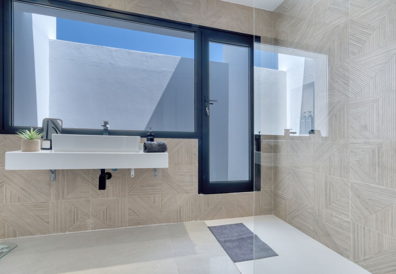 Villa in Puerto Calero - White House - Fire pit and private pool By Lanzarote Vacation Homes