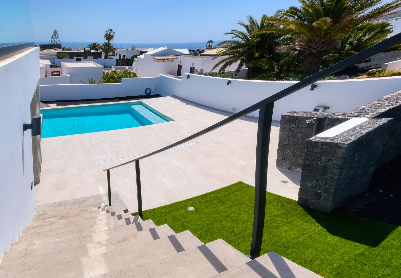 Villa in Puerto Calero - White House - Fire pit and private pool By Lanzarote Vacation Homes