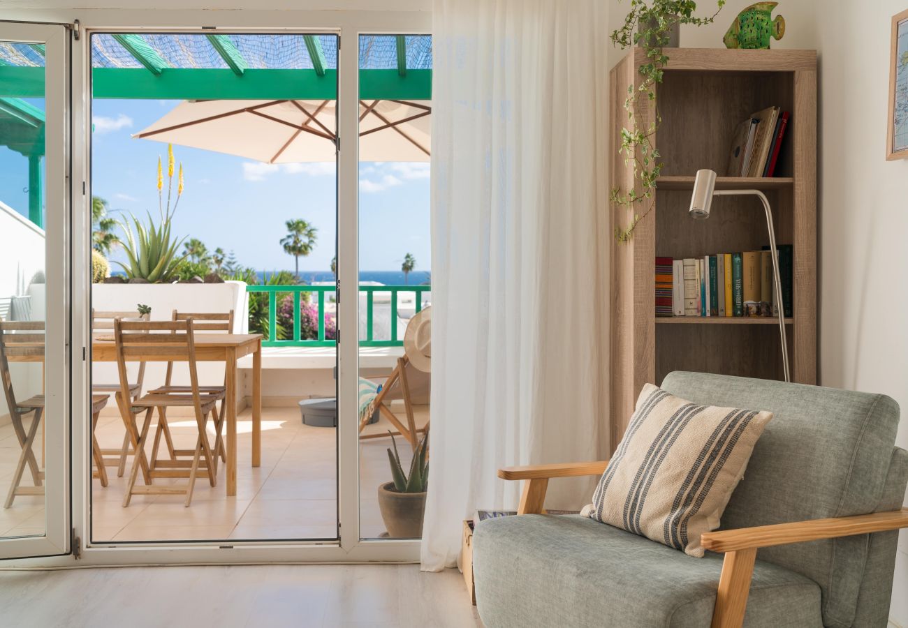 House in Costa Teguise - Balcon del Mar – Pool, Tennis Courts, Sea Access