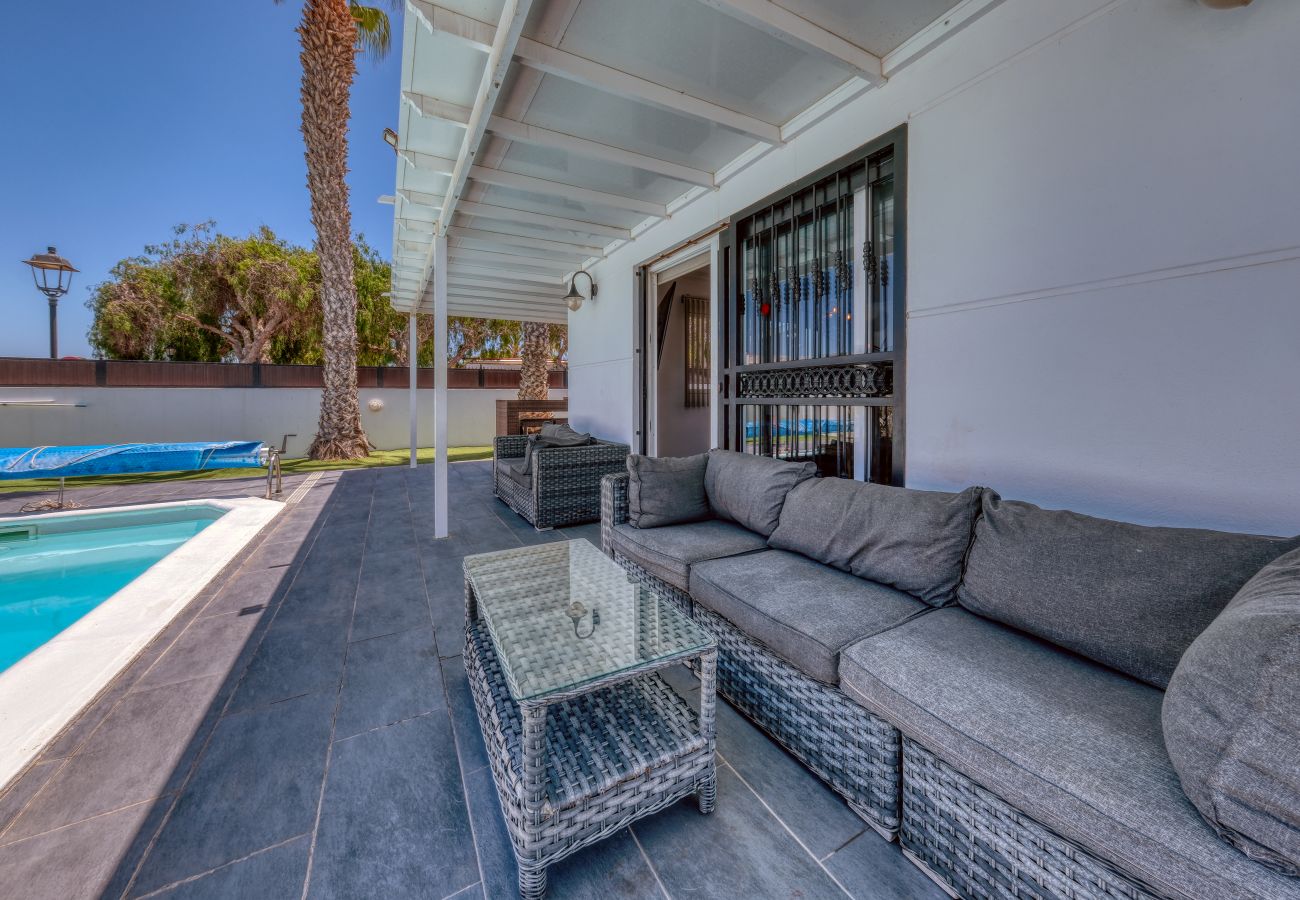 House in Puerto del Carmen - Villa Leona • Heated pool• BBQ