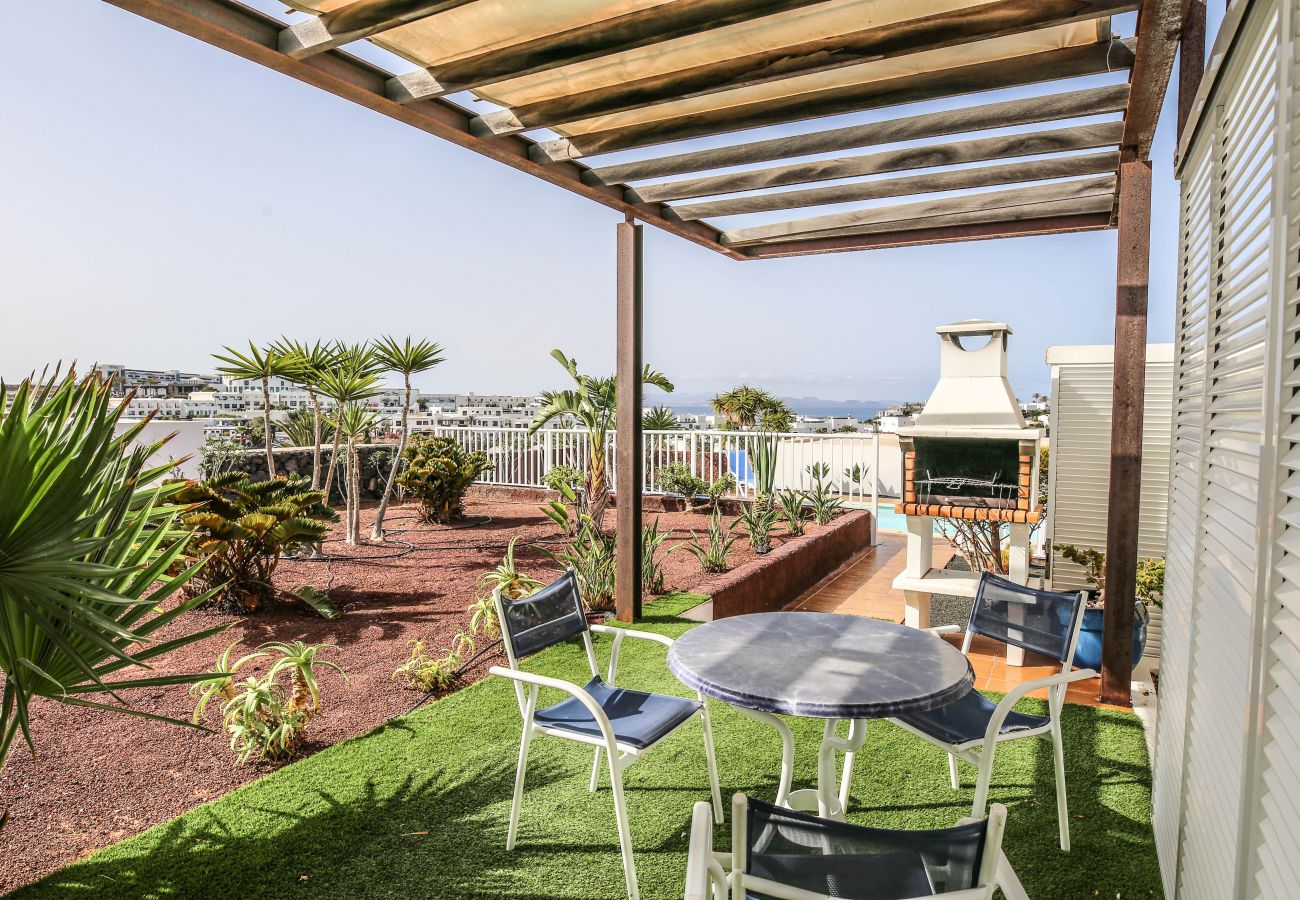 Villa a Playa Blanca - Las Coloradas - Vista mare - Piscina con BBQ By LVH