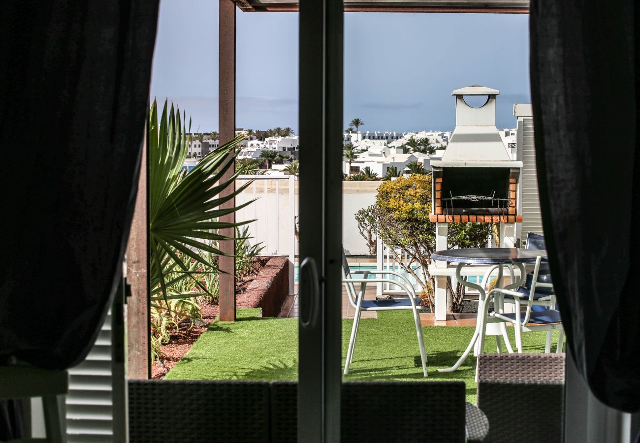 Villa a Playa Blanca - Las Coloradas - Vista mare - Piscina con BBQ By LVH