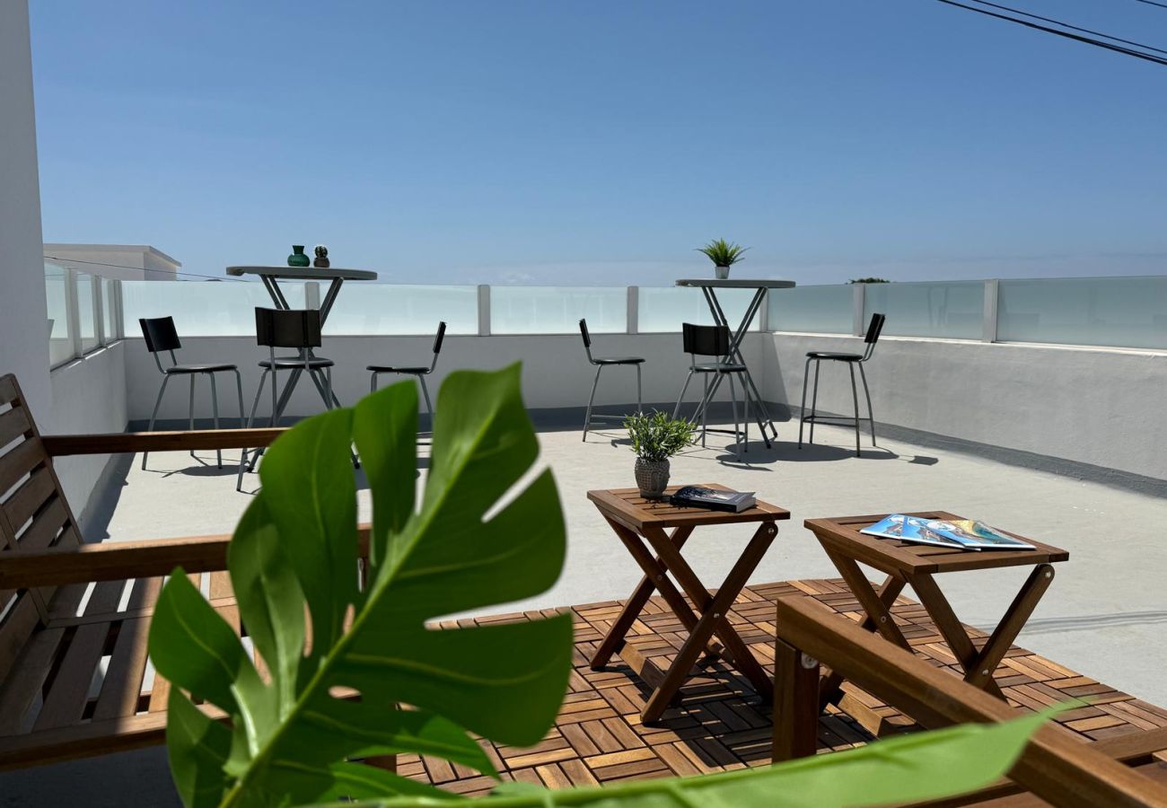 Affitto per camere a Tinajo - Casa Casa NoPasaNada, habitación Triple Los Lobos