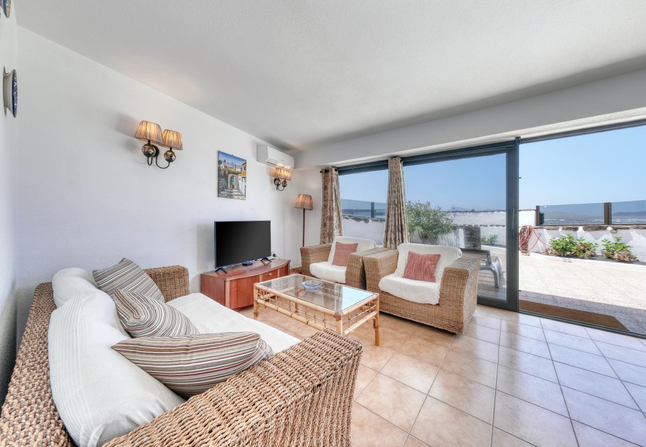 Casa a  Famara - Bungalow Famara 38- Olas del Risco